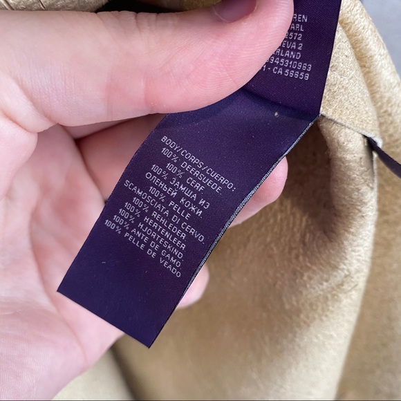 Ralph Lauren Collection McKayla Deerskin Skirt - Picture 4 of 7